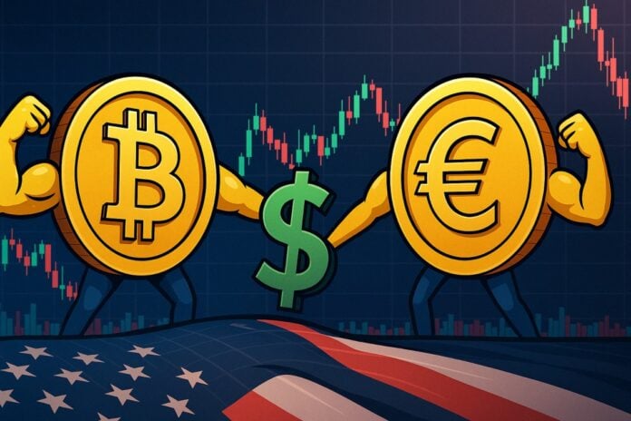 bitcoin euro dollaro