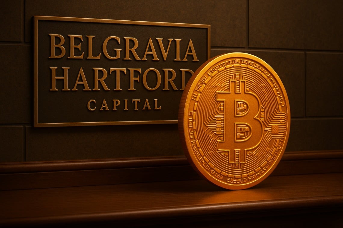 Belgravia Hartford Capital adotta Bitcoin nel bilancio
