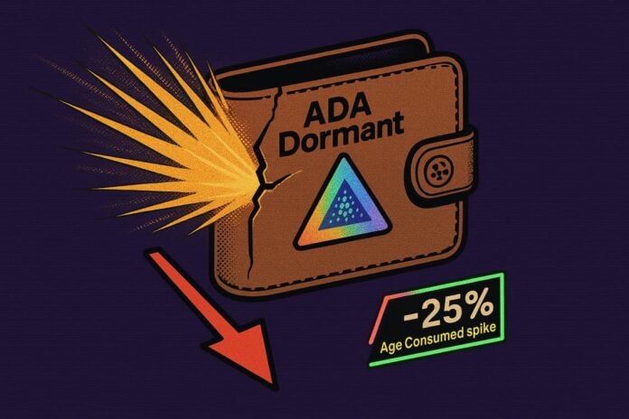 attività portafogli dormienti Cardano ADA
